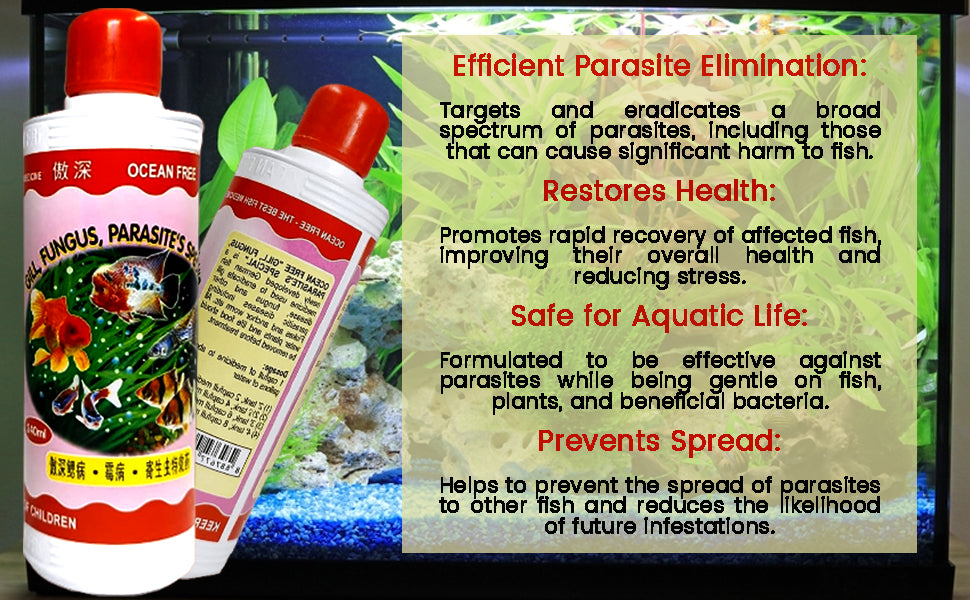 Ocean Free GILL, Fungus, PARASITE'S Special 240 ml