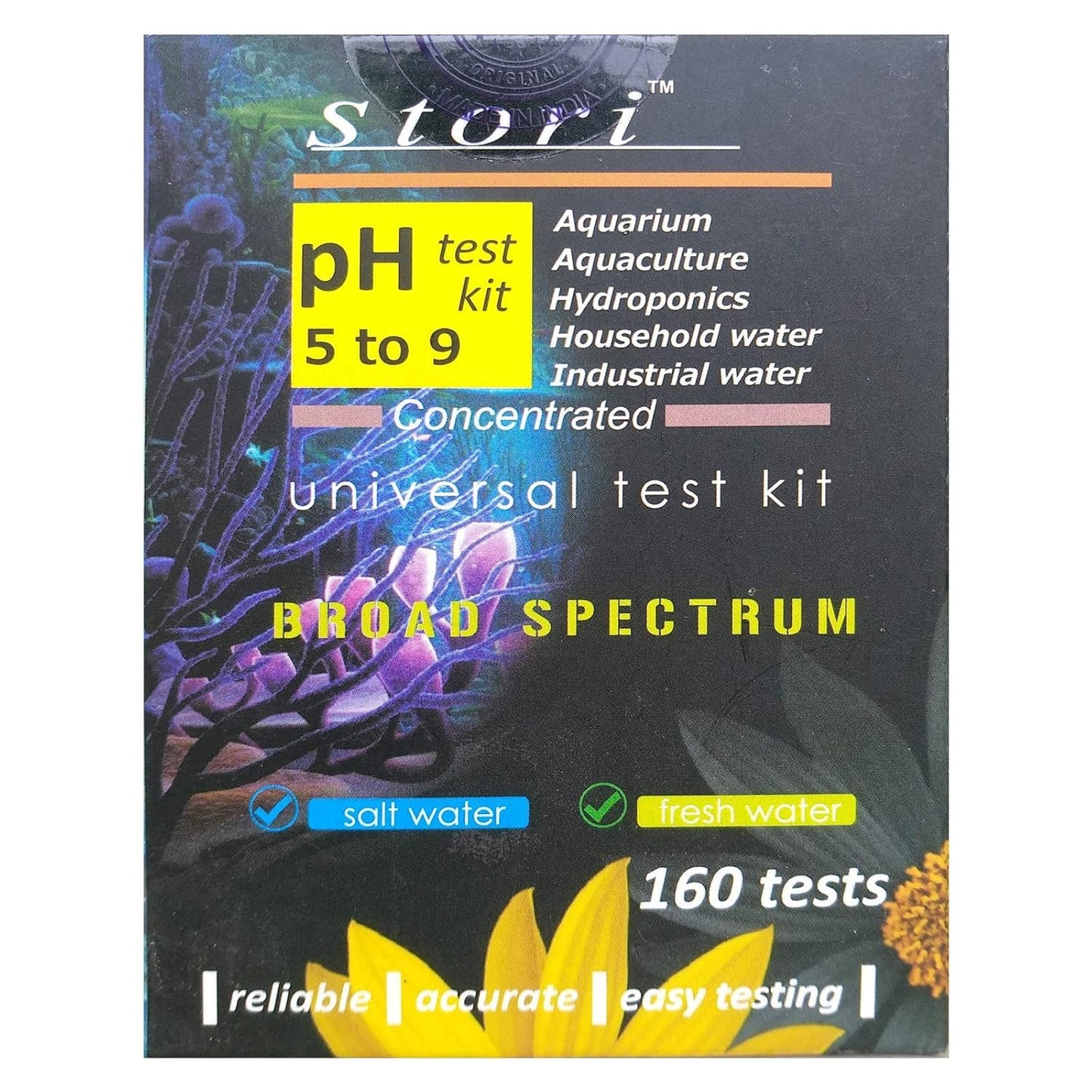 Aquatic Remedies Universal PH Test Kit, 60 g