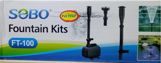 Fountain Kit FT-100 - SOBO - Fountain Pump Water Decoration Kit