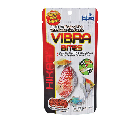 Hikari Tropical Vibra Bites Dry Baby Fish Feed (35g)