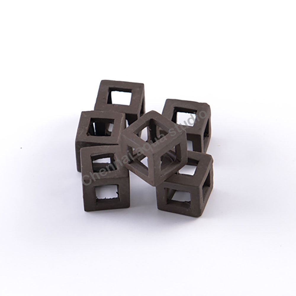 CubeOne Shrimp Mini Cubes – 5 Pack Aquarium Shrimp Hiding Caves | Breeding & Molting Shelter (2×2×2 cm)