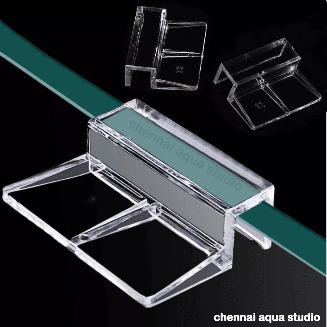 Acrylic Aquarium Cover Clips – Pack of 4