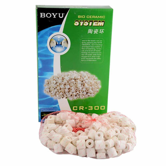Boyu CR-300 Ceramic Ring Aquarium Filter Media