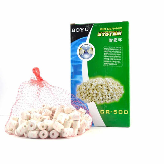 Boyu CR-500 Ceramic Ring Aquarium Filter Media