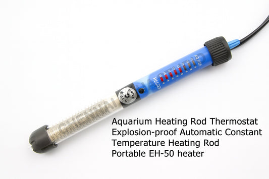ATMAN Aquarium Heating Rod Thermostat Explosion-proof Automatic Constant Temperature Heating Rod Portable EH-50W