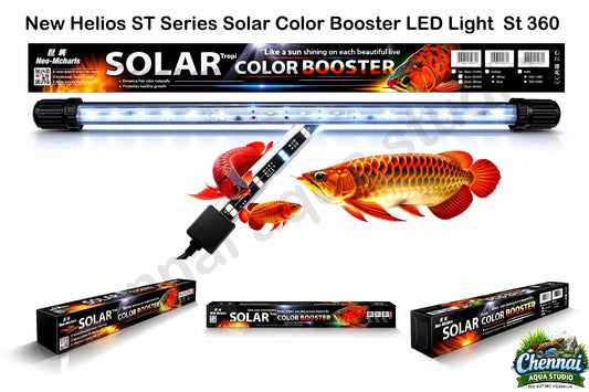 Neo Helios Solar Colour Booster Submersible LED Light for Aquarium Fish Tank | Enhance Fish Colour | High Brighness ST 360-36Cm | Suitable for 1.5 Feet Tank