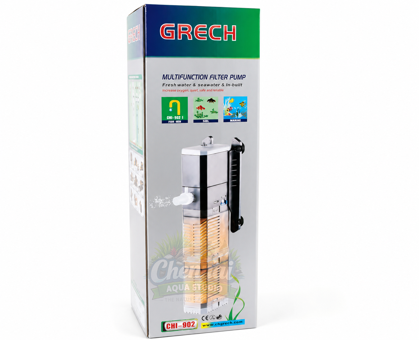 Sunsun Grech Internal Aquarium Submersible Filter Water Pump CHJ-902