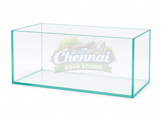 High Quality Ultra Clear Seamless Glass Aquarium Tank – 90cm All Sides Premium Fish Tank 10mm Glass
