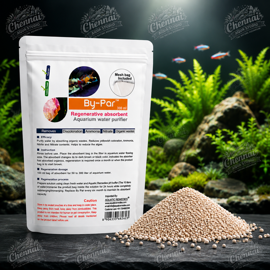 By-Par™ 100ML (Mesh Bag Included), Regenerative Absorbent Aquarium Water Purifier