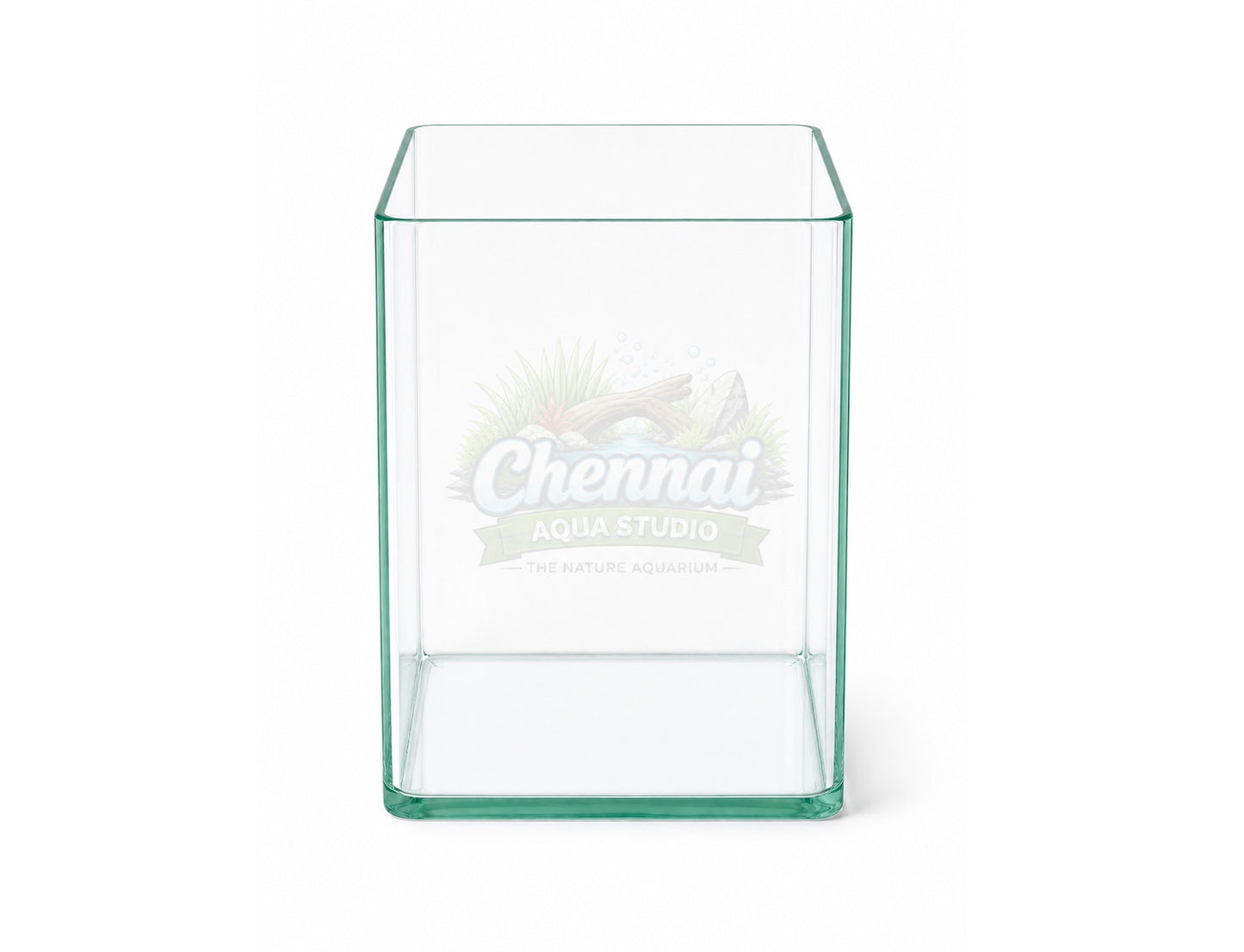 Beta Tank (Size L*W*H = 6*6*8 inches) 4 mm Glass