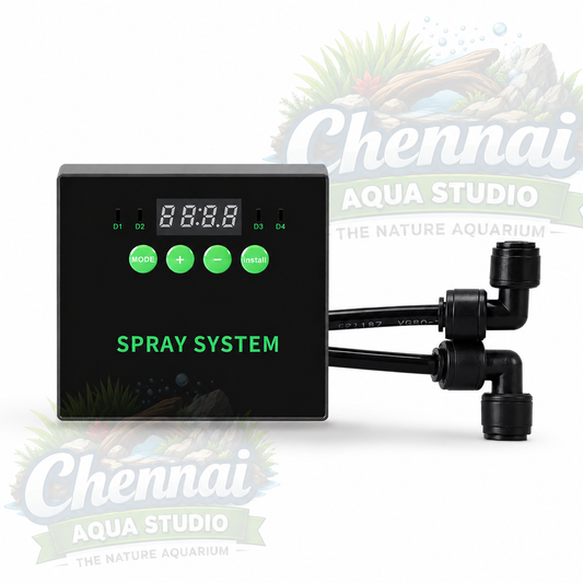 Wyin Aqua Automatic Misting System Sprinkler – Digital Humidity Controller with 2 Adjustable Fine Mist Nozzles