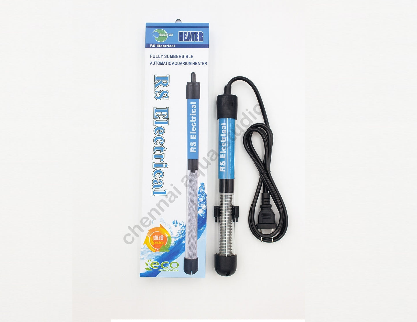 RS Electrical 25watts Automatic Glass Heater with auto on Off Facility with Standby Light Indicator