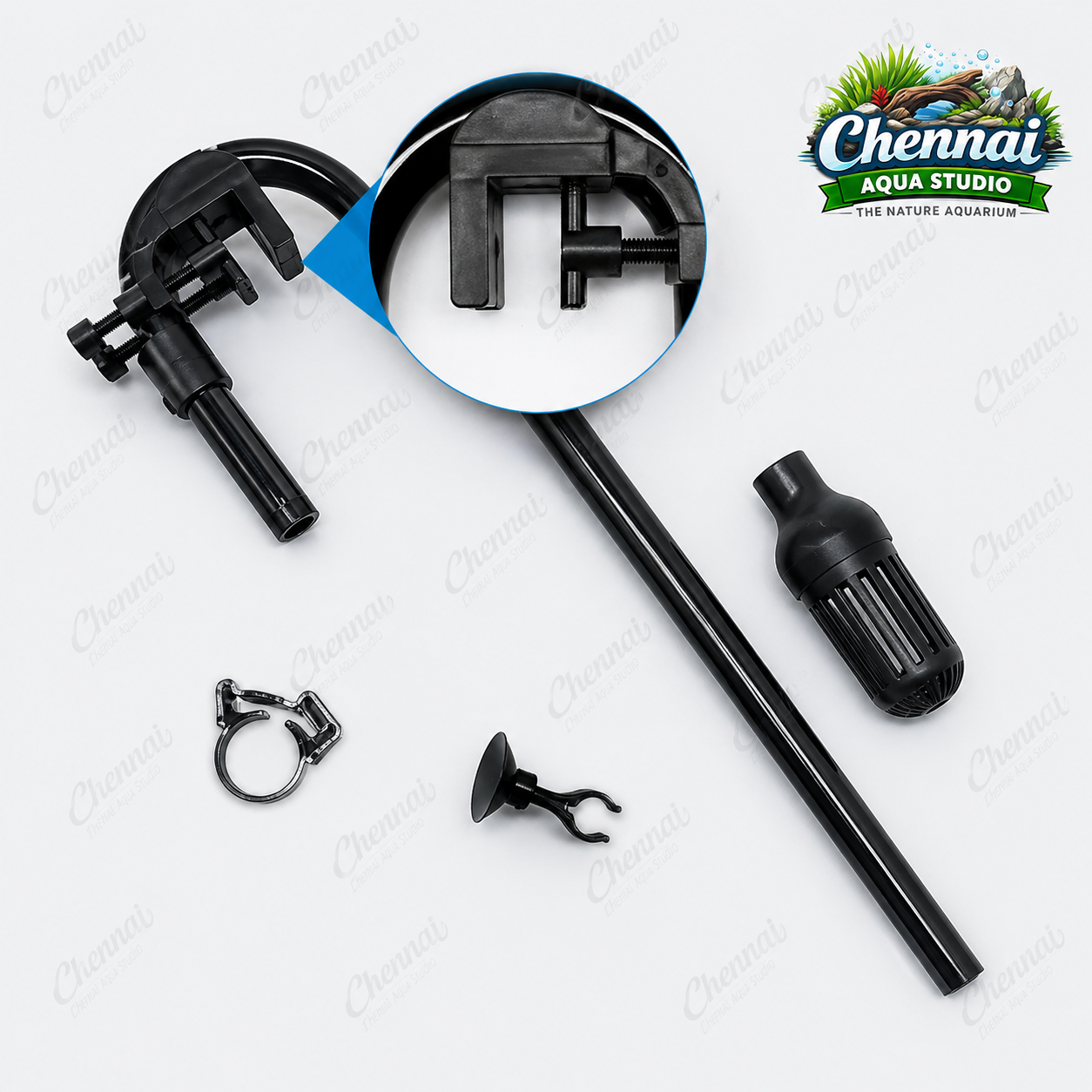 Sunsun Cannister Filter Spare Plastic Inlet and Outlet Pipe Set Suitable for Hw-302