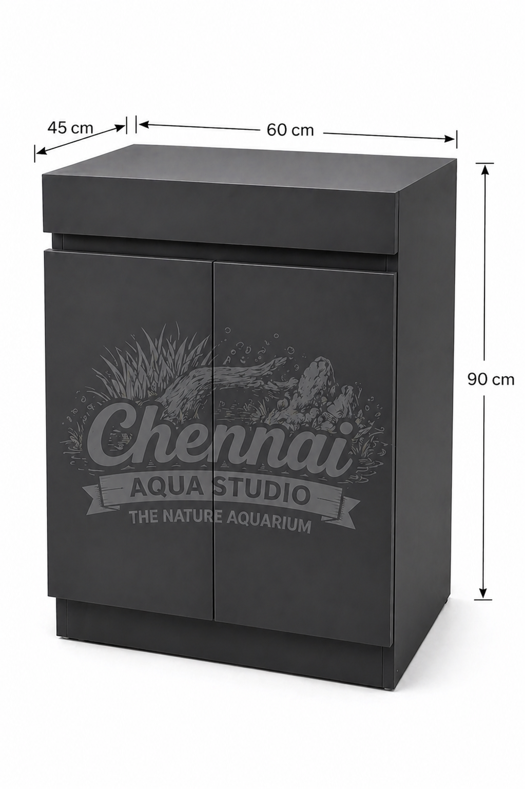 Luxury 2FT Aquarium Cabinet – Premium Finish Fish Tank Stand (60x45x90cm)