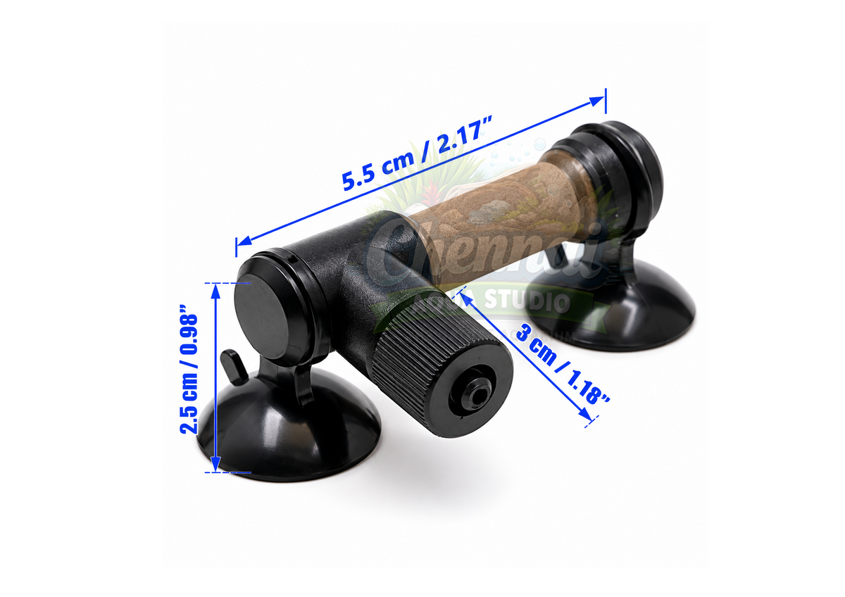 Top Aqua CO2 Super Diffuser V-AP-007 Size S (Suitable for 1-3 feet of aquarium)
