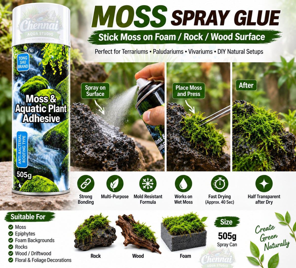 Moss Glue Spray 505G