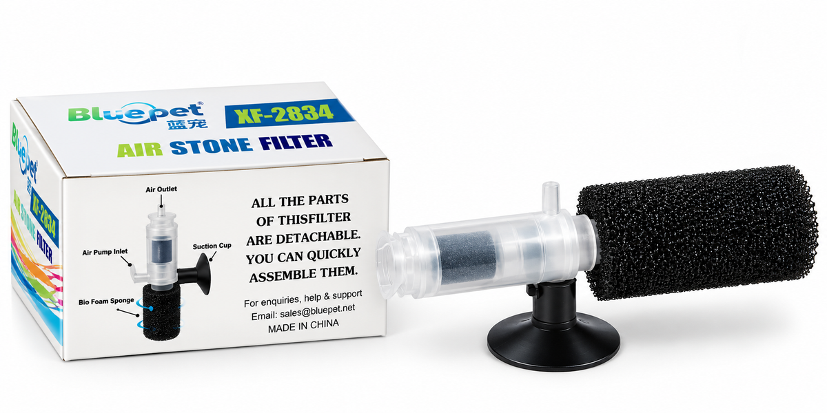 Blue Pet XF-2834 Air Stone Filter - Ultra Small Sponge Filter