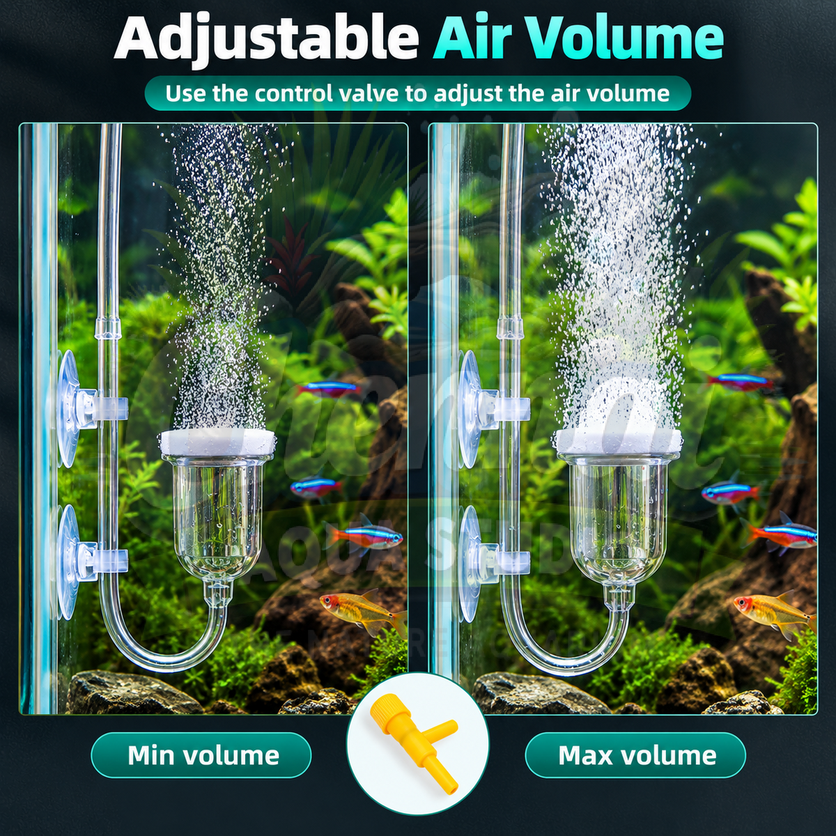 Air Stone For Aquarium Air Diffuser Work In Air Pump(It's Not Co2 Diffuser )