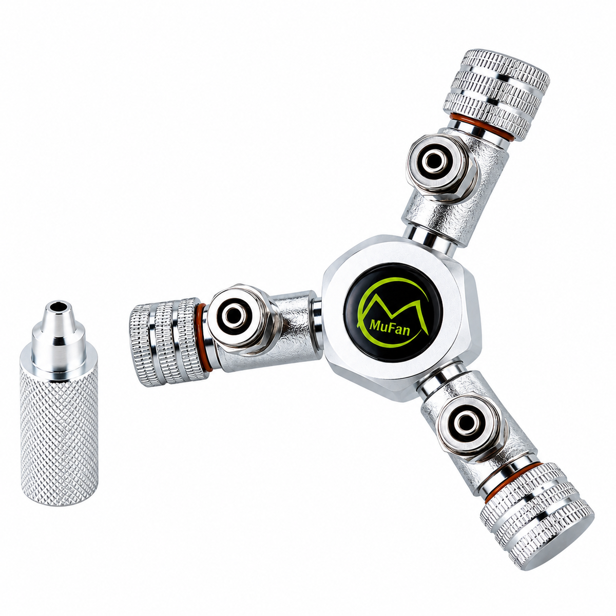 Mufan CO2 Splitter with needle Valve | 2 Way | 3 Way | 4 Way | 6 Way