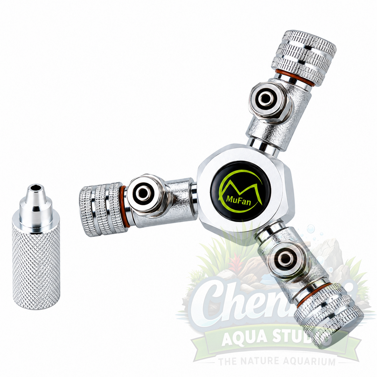 Mufan CO2 Splitter with needle Valve | 2 Way | 3 Way | 4 Way | 6 Way