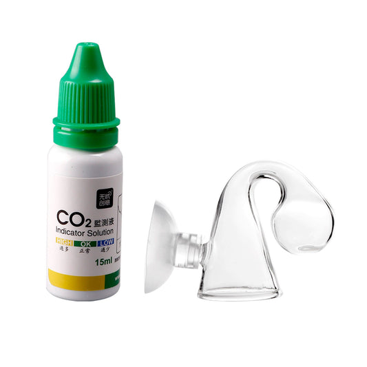 CO2 Drop Checker Glass + Solution (Combo Pack)