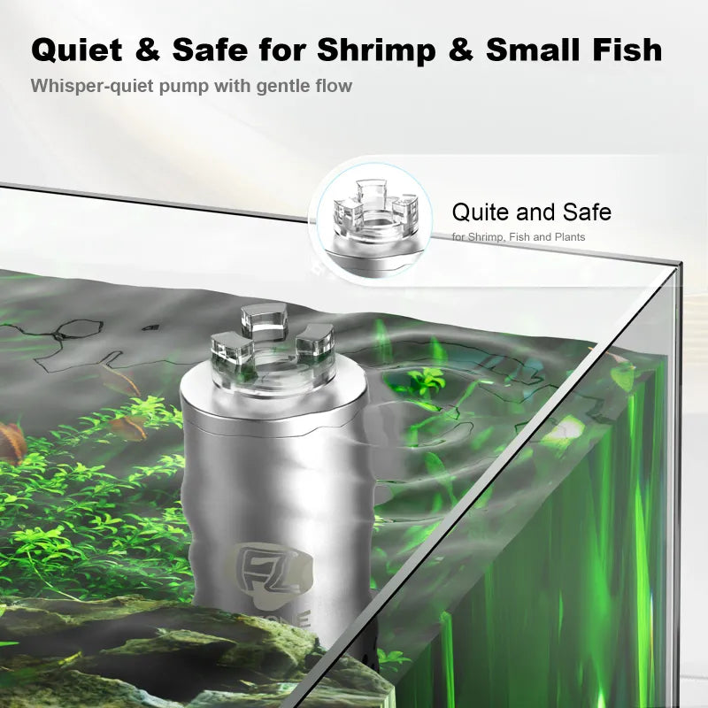 FZone Aquarium Mini Electric Surface Skimmer