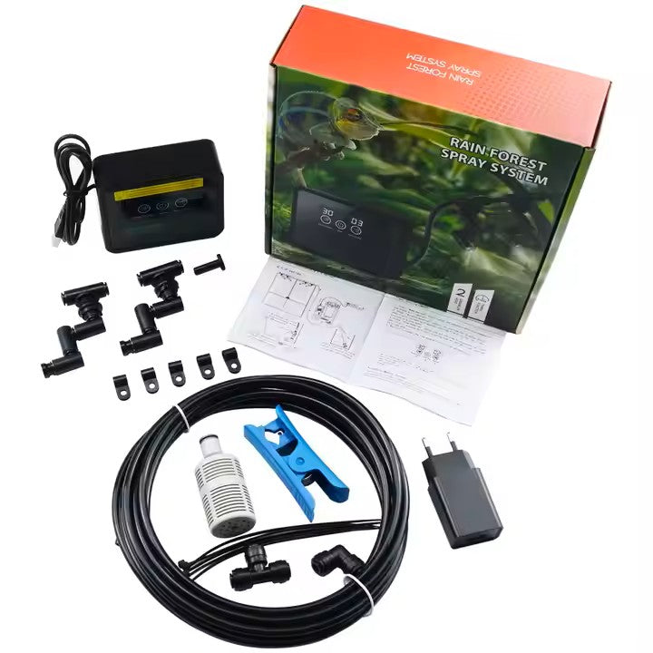 Smart Sprinkler Watering Timer Garden Automatic Watering Drip Atomizing Rainforest Plant Spray System Gardening Supplies