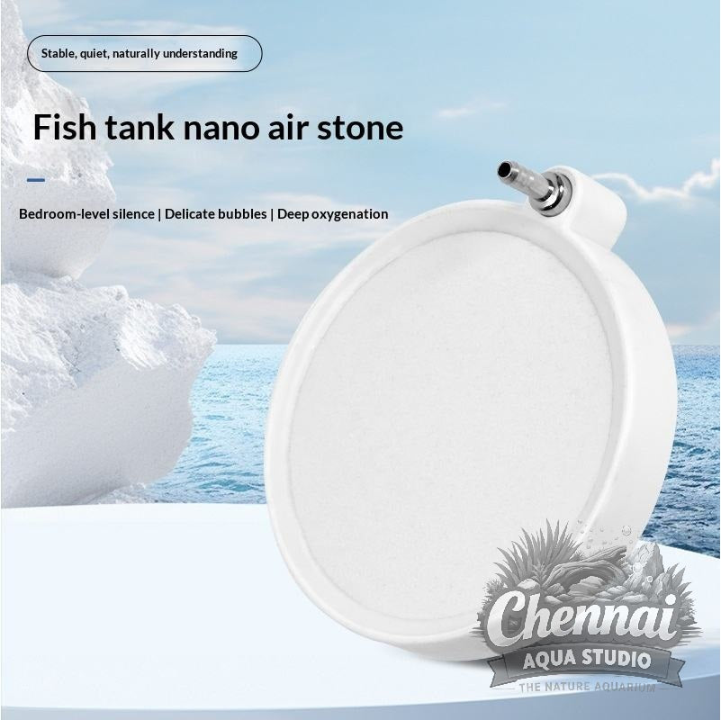 Round Air Stone Disc 5 CM  Bubble Diffuser for Aquarium Fish Tank