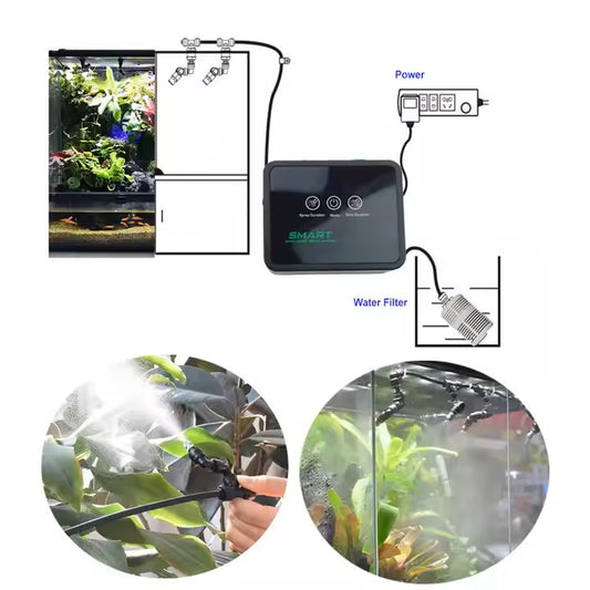 Smart Sprinkler Watering Timer Garden Automatic Watering Drip Atomizing Rainforest Plant Spray System Gardening Supplies