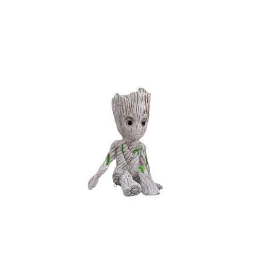 6cm Mini PVC Groot Action Figure – Tree-Man Cartoon Character Collectible Toy Model