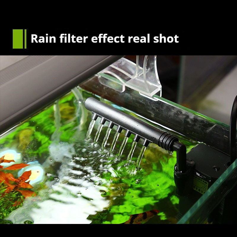 SunSun HJ-411B Internal Submersible Filtration Pump – 4W, 400 L/H | Quiet Aquarium Filter with Spray Bar & Venturi Air Pipe for Fresh & Saltwater Tanks