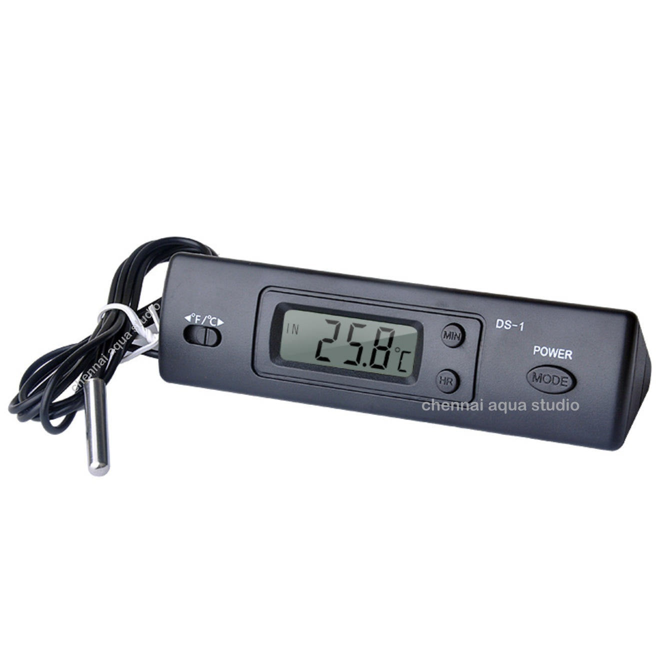 Multi-Function Digital Thermometer Hygrometer – Indoor & Outdoor Dual Temperature Display Meter
