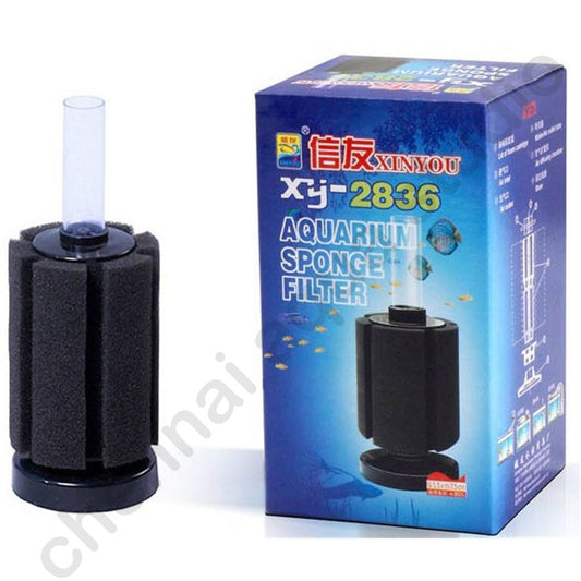 Xinyou XY-2836 Bio Sponge Filter – Compact & Efficient Aquarium Filtration