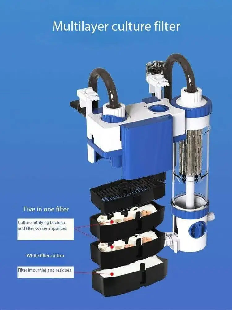 SunSun YBF- 500 Hang On Cannister Filter | 6W | 500L/Hr