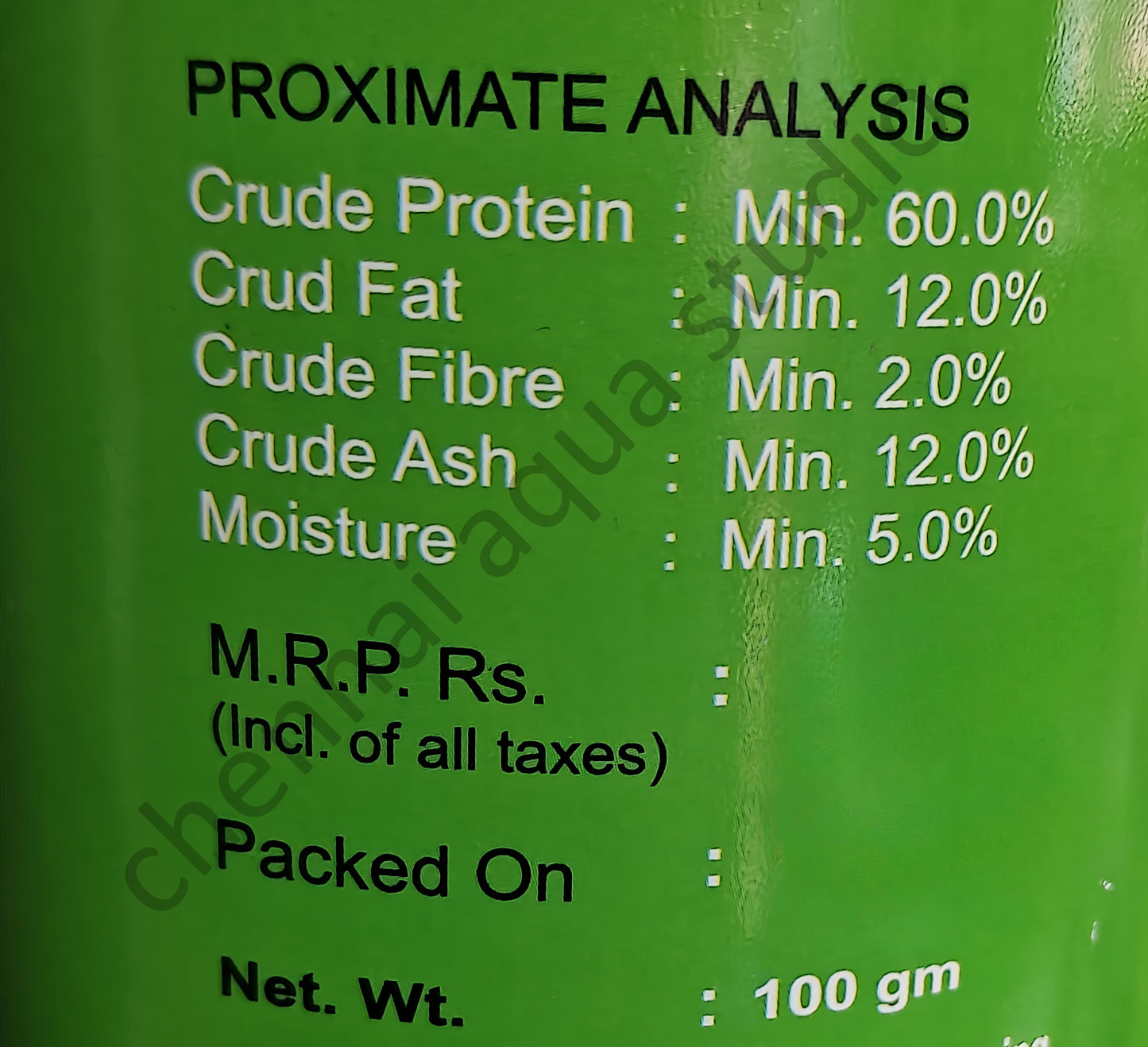 Hallofeed Freeze Dried Tubifex Worms