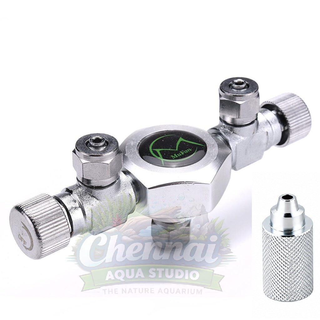 Mufan CO2 Splitter with needle Valve | 2 Way | 3 Way | 4 Way | 6 Way