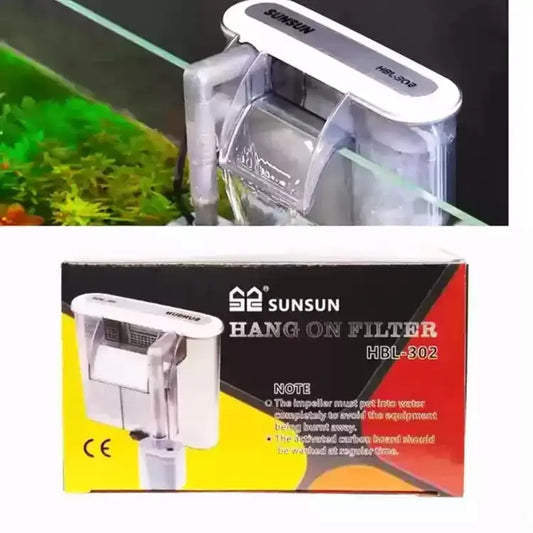 SunSun HBL 302 Hang On Filter 3W | Flow : 350L/H