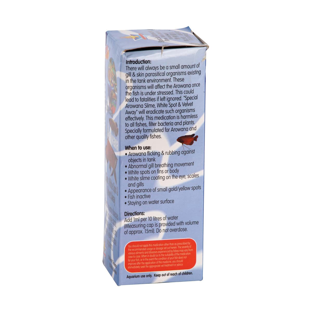 OceanFree Arowana Slime White Spot & Velvet Away (4) – 150 Ml