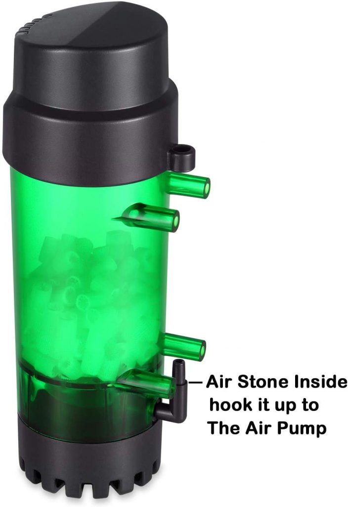 Qanvee Fluidized Moving Bed Filter Bubble Bio Media Filter