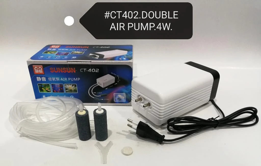 SUNSUN CT-402 Adjustable Low Noise Air Pump