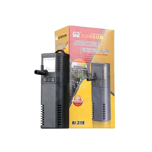 SUNSUN HJ-311B Multifunctional Waterfall Type Internal Submersible Filtration Pump For Aquarium Fish Tank | Power : 2W | Output : 300L/H