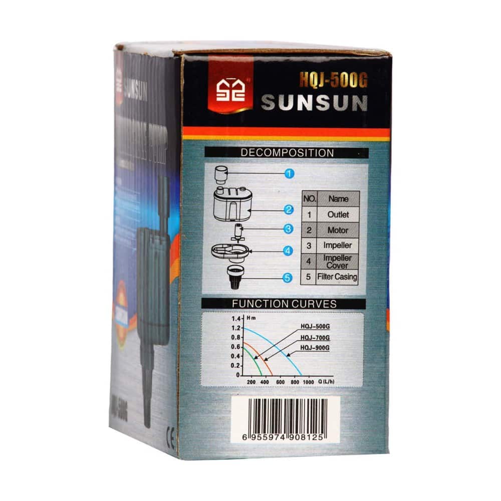Sunsun Submersible Pump – HQJ 500G