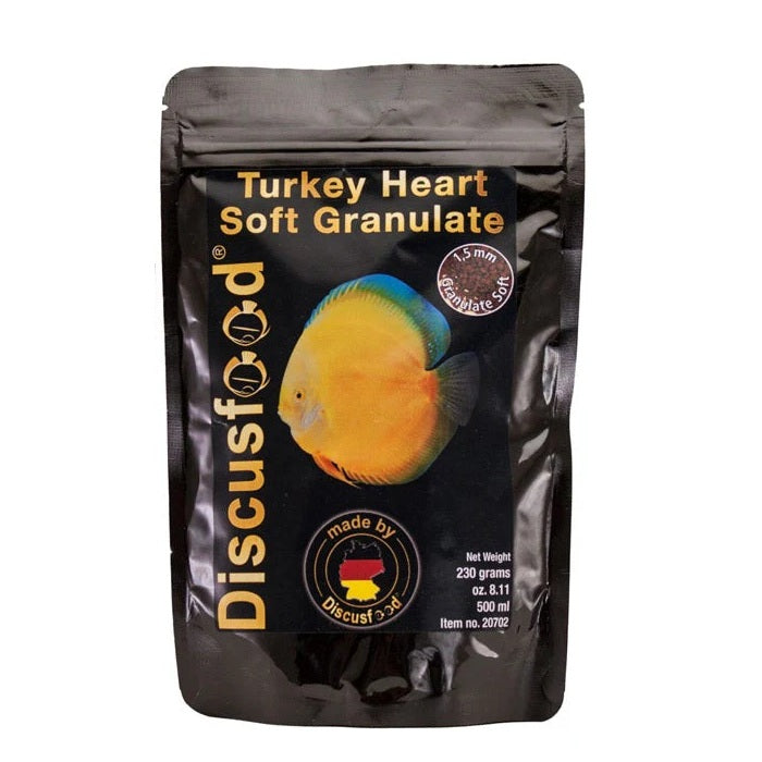 DISCUS FOOD Turkey Heart Soft Granulat