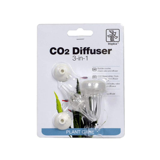 Tropica CO2 Diffuser 3-in-1 (Bubble Counter + Check Valve + Diffuser)