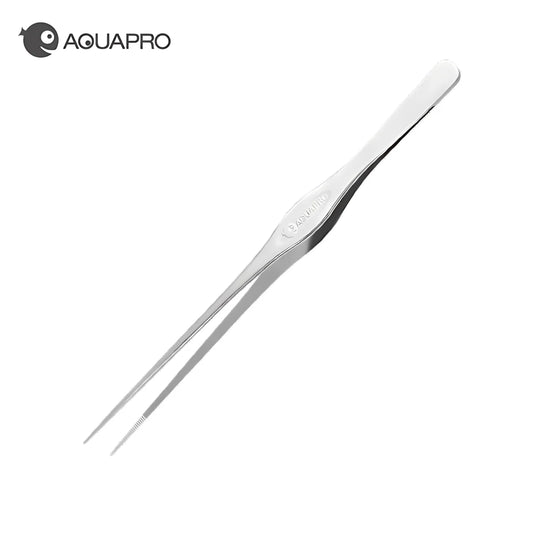 Aquapro Pro Plant Tweezers – 25cm (Straight Tip / Curved Tip)