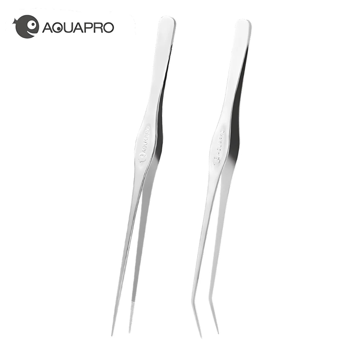 Aquapro Pro Plant Tweezers – 25cm (Straight Tip / Curved Tip)