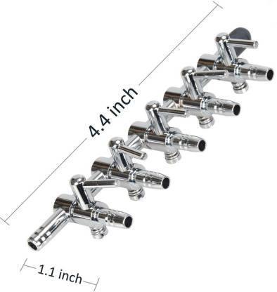 5-Way Aquarium Air Flow Splitter For Aquarium Air Pump