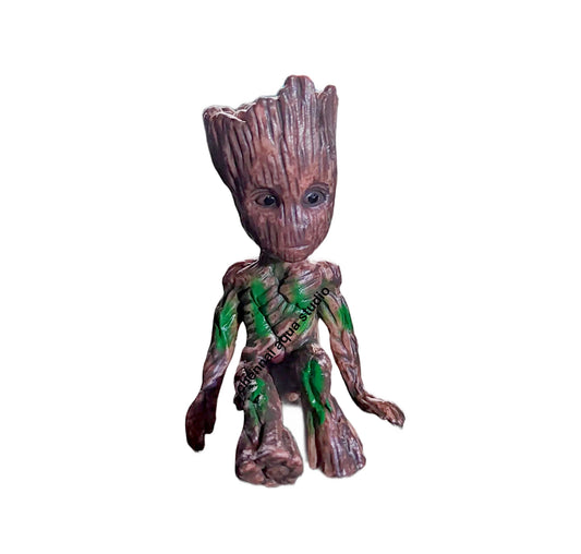 6cm Mini PVC Groot Action Figure – Tree-Man Cartoon Character Collectible Toy Model #01