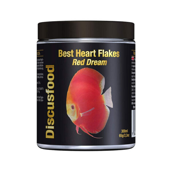 DISCUS FOOD Best Heart Flake Red Dream-300ml