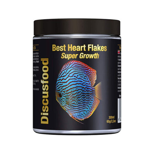 DISCUS Best Heart Flakes Super Growth 65g